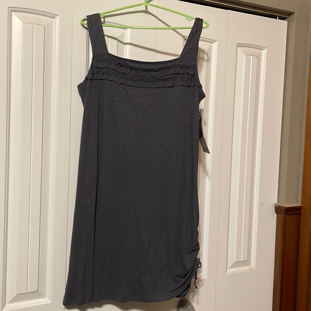 charcoal grey dress nwt xl